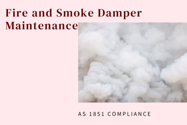 Routine Service of fire and smoke dampers