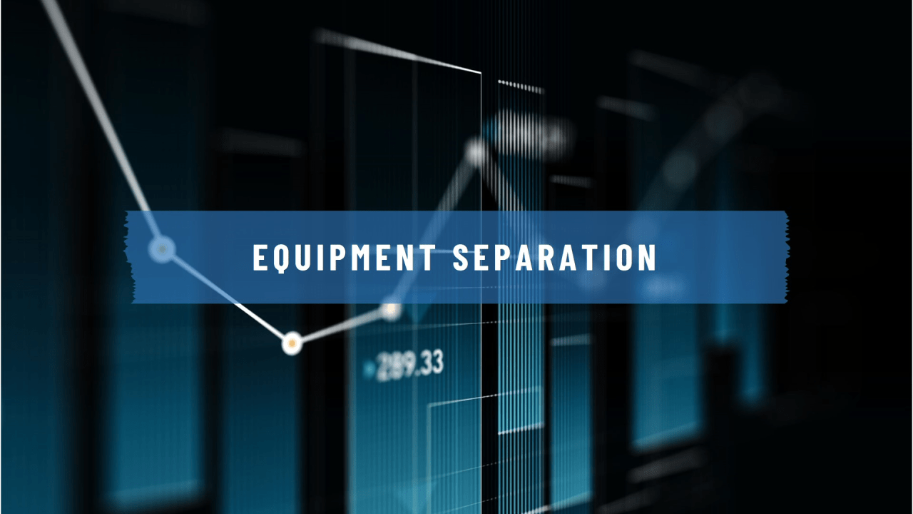 Explanation of NCC-2022 Clause C3D13 – Separation of Equipment